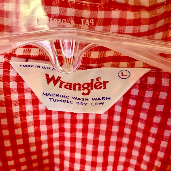 Vintage Wrangler Western Shirt with Pearl Snap Buttons Size Large - Picture 6 of 8